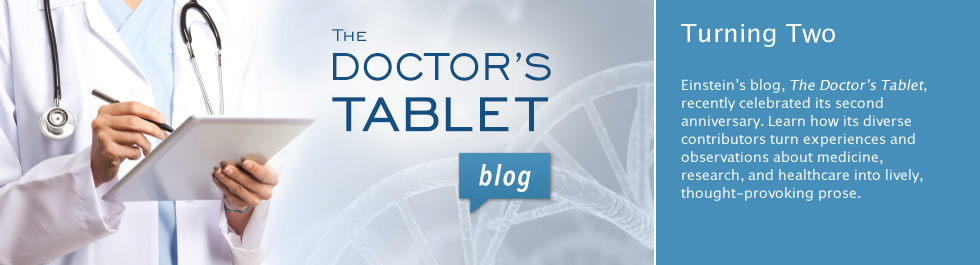 A Different Kind of Medical Opinion: The Doctor's Tablet Turns Two