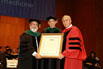 Dr. Steven Mandel (M.D. Class of 1975) receives the Distinguished Alumnus/Clinical Practitioner Award