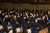 Graduates turning their tassels