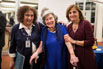Neurology staffers (from left) Anne Barnecott and Ana Cioffi with Mrs. Korey