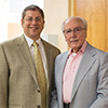 Drs. Ed Burns and Dominick Purpura
