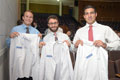 Students, ready to rock their white coats