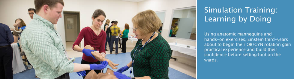Simulation Training for Einstein Medical Students: Practice Makes for Better Care