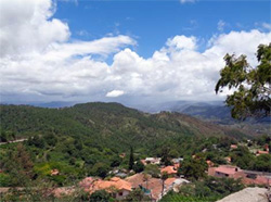 A scenic view inTegucigalpa, the capital of Honduras, where Hospital Escuela is located
