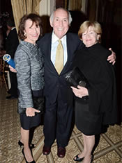 (From left): Einstein Overseer Linda Altman, Earle Altman and Ruth Brause, executive board member, Einstein National Women’s Division