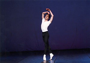 Alex Ritter during his career as a ballet dancer