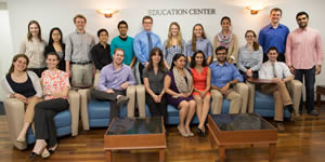 Members of ECHO’s pre-clinical team, comprised of first- and second-year medical students