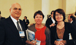 Dr. Ellie Schoenbaum (far right), who chaired the program planning committee for Translational Science 2012, with some colleagues