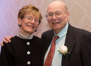 Dr. Fulop with his wife Dr. Christine Lawrence