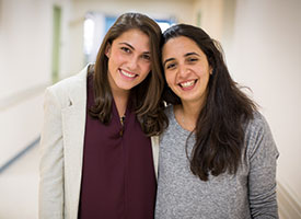 Allie Brudner and Noor Al Radi