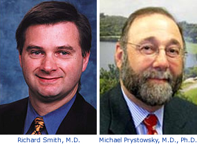Richard Smith, M.D. and Michael Prystowsky, M.D., Ph.D.