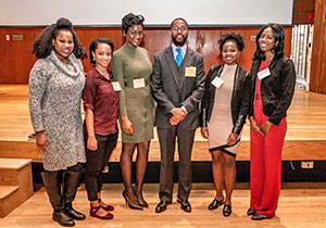 Members of the SNMA Regional Board, led by Einstein’s Elise Mike (third from left) planned the conference