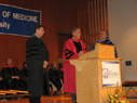 Arturo at his induction as the Chair of Microbiology and Immunology 2007